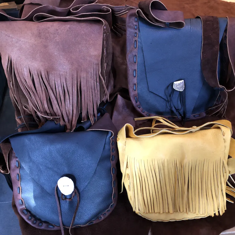 Moose Leather Drum Bag - Image 3