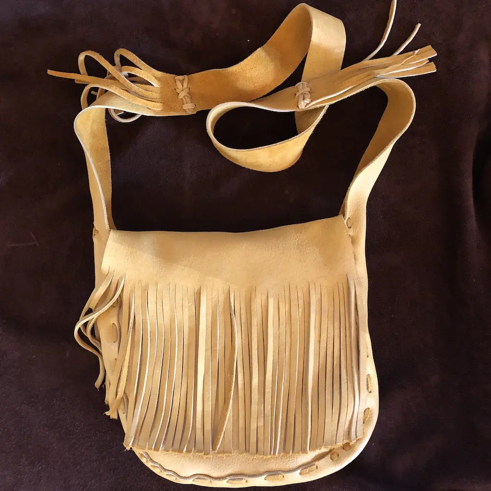 Moose Leather Drum Bag - Image 2