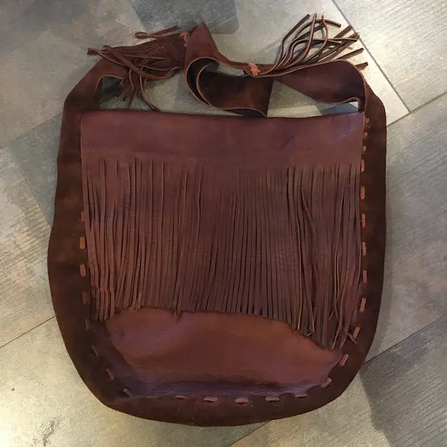 Moose Leather Drum Bag - Image 5