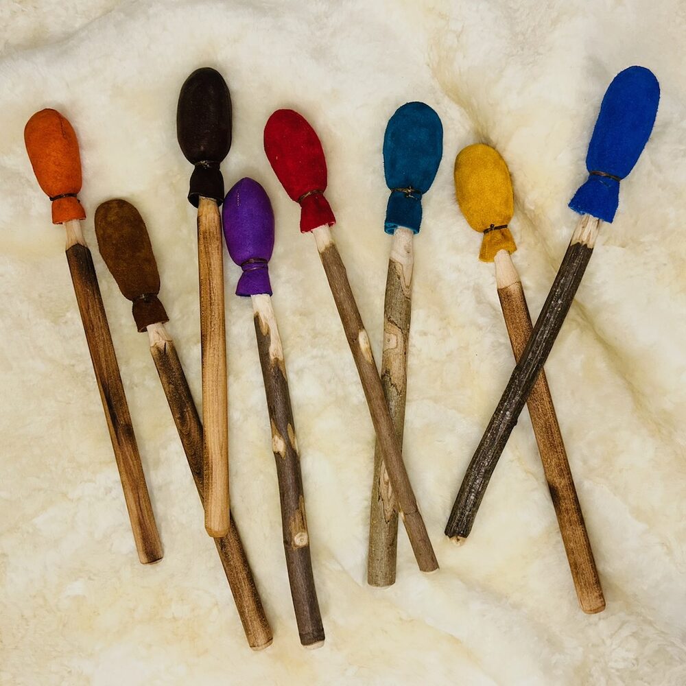 Drum Brushes Sticks Set 1 Pair Drum Brushes Nylon Drumstick Drum Sets