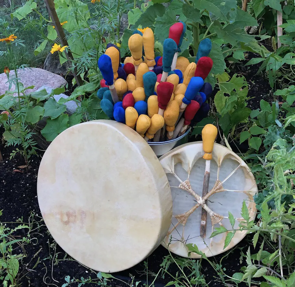 Hardwood Hand Drum Stick - Image 3