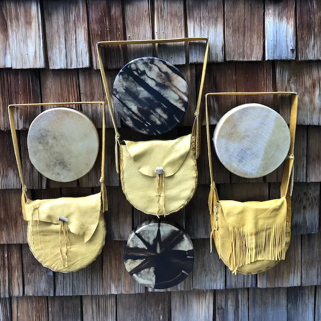Moose Leather Drum Bag - Image 4