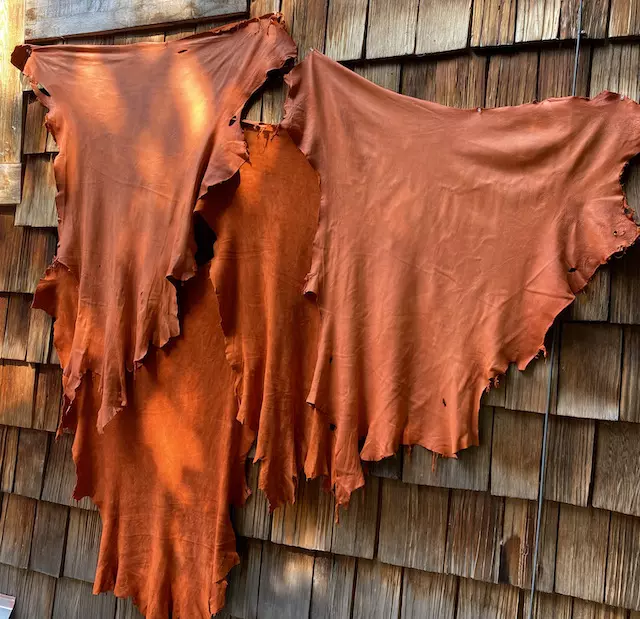 Orange Deer Leather - Image 2