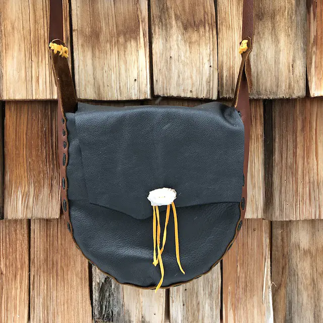 Moose Leather Drum Bag - Image 7