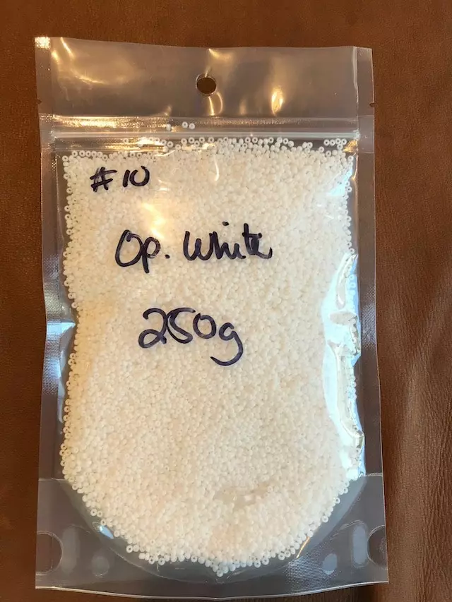 Opaque Seedbead - White (#10) - Image 2