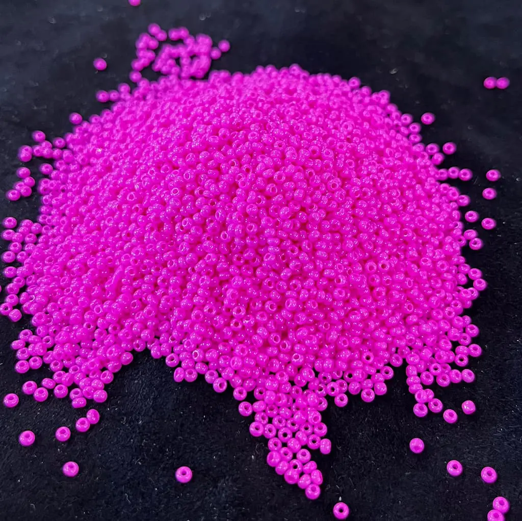 Opaque Seedbead - Dyed Rose (#10) - Image 2