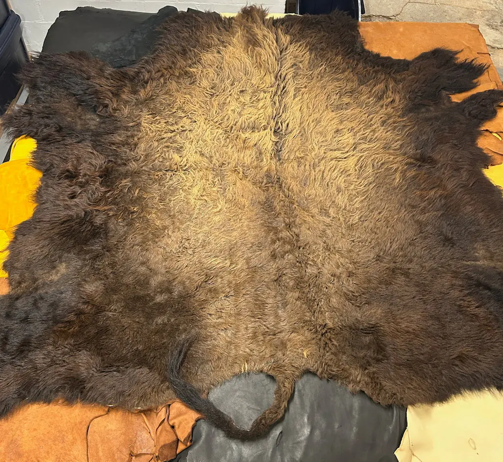 Bison (Buffalo) Robes Tanned - Image 2