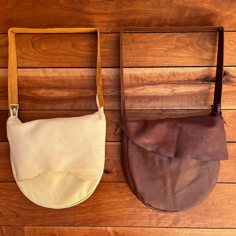 Deer Leather Drum Bag - Image 2