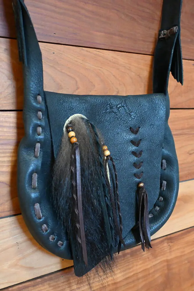 Moose Bags with Scarring & Bear Fur - Image 6