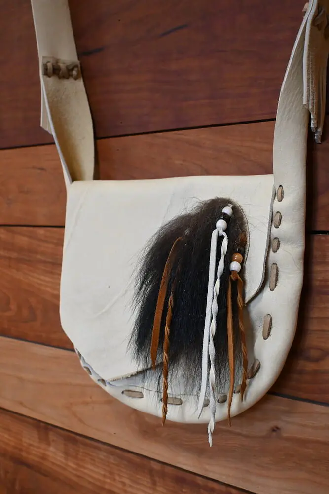 Moose Bags with Scarring & Bear Fur - Image 8