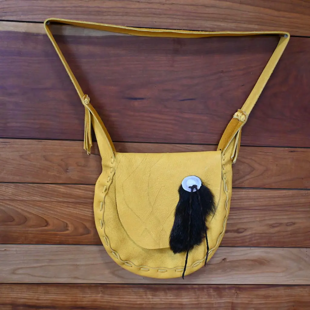 Moose Bags with Scarring & Bear Fur - Image 5