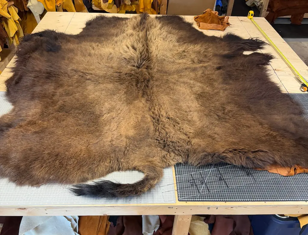 Bison (Buffalo) Robes Tanned - Image 9