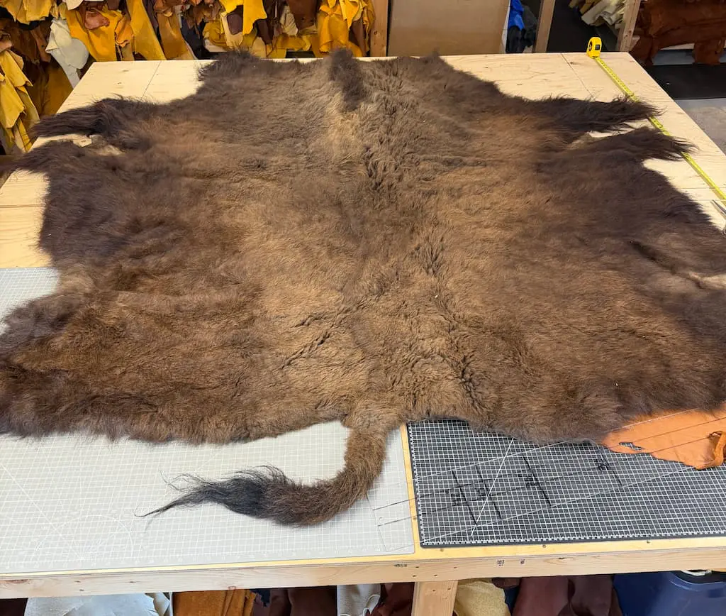 Bison (Buffalo) Robes Tanned - Image 10