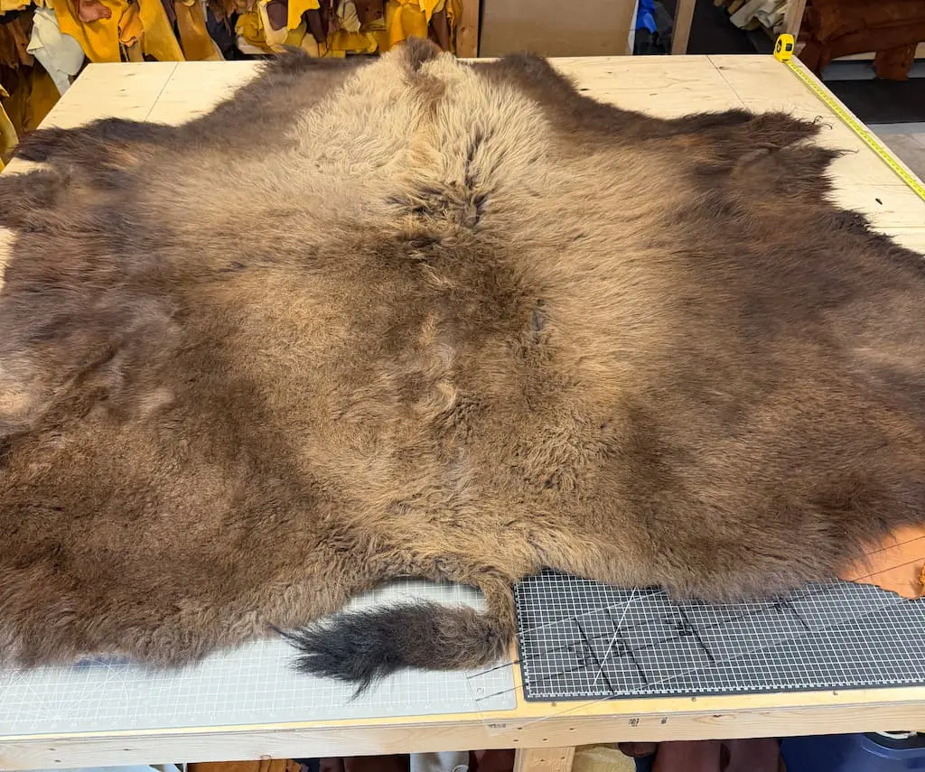 Bison (Buffalo) Robes Tanned - Image 12