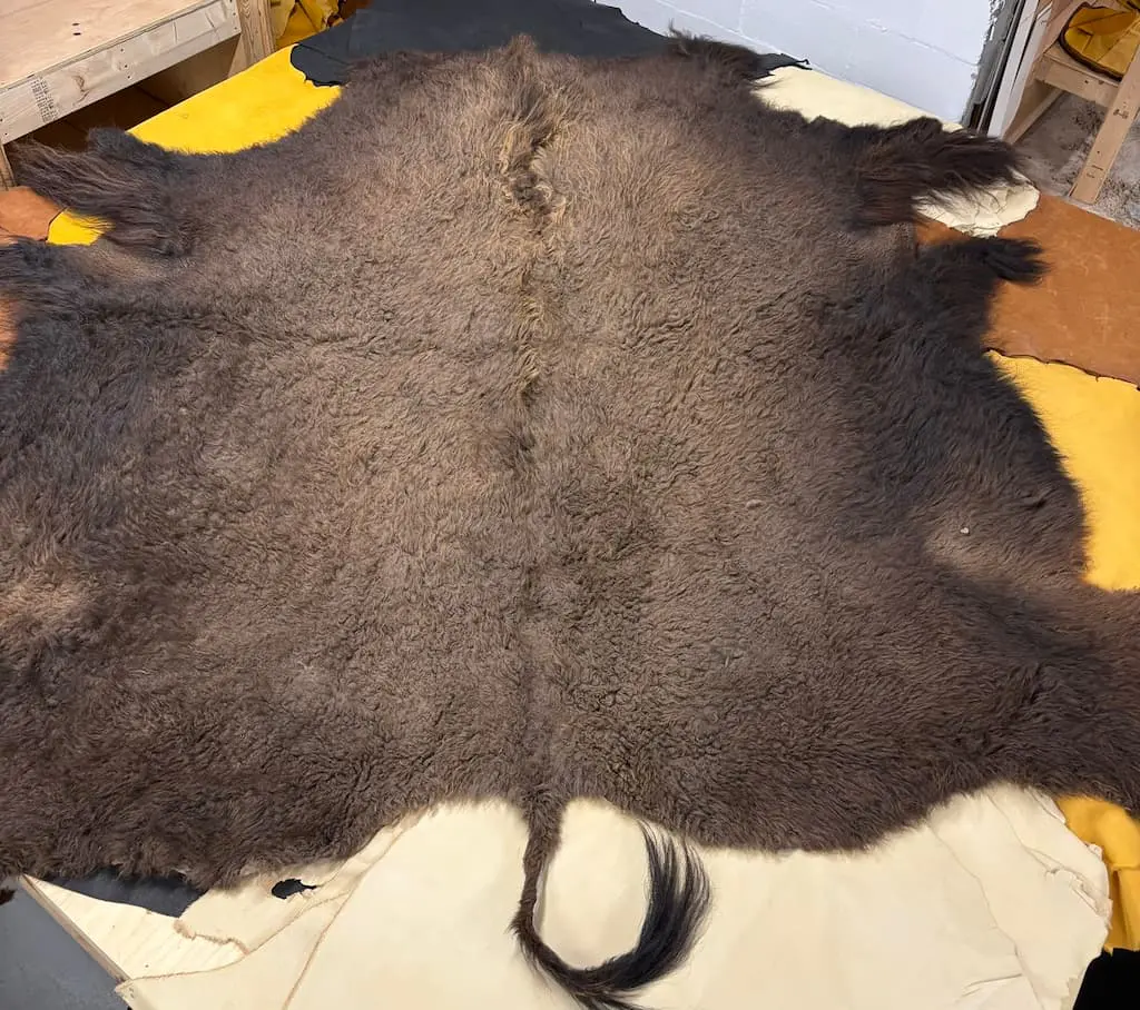 Bison (Buffalo) Robes Tanned - Image 8