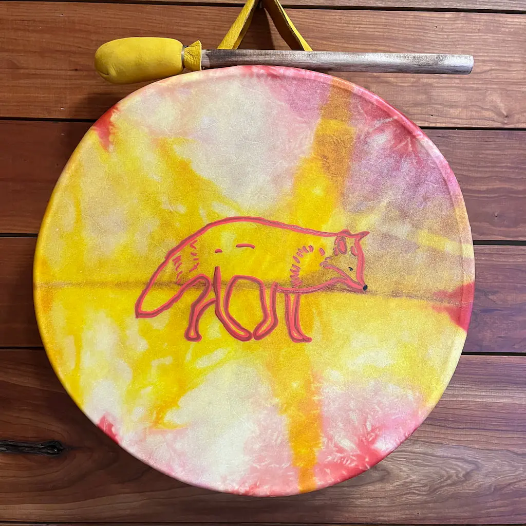 20% OFF - Double Sided Native Hand Drums - IN STOCK - Image 2