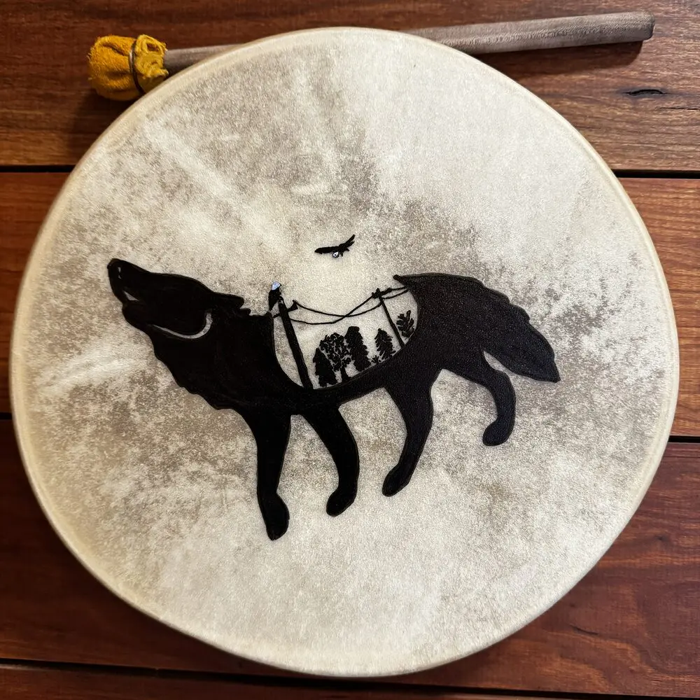 Art Work Hand Drums: In Stock - Image 3