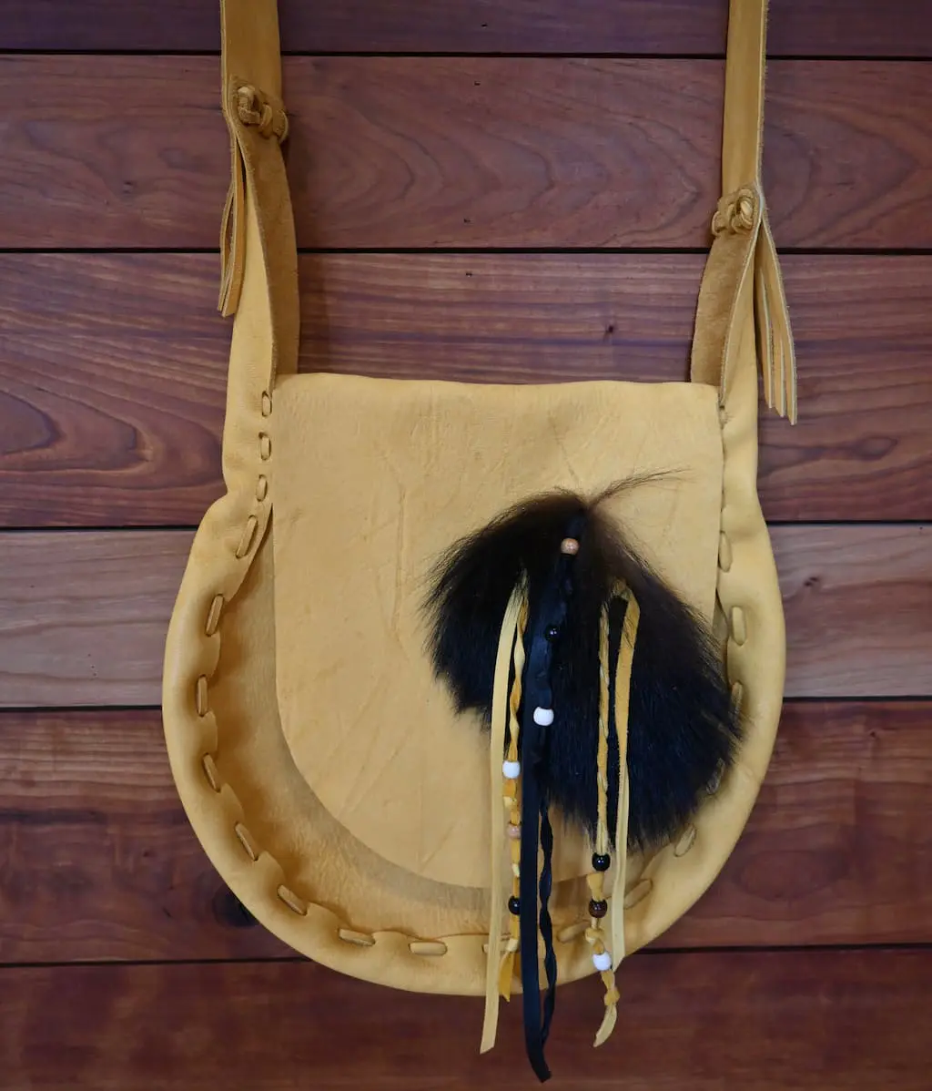 Moose Bags with Scarring & Bear Fur - Image 3