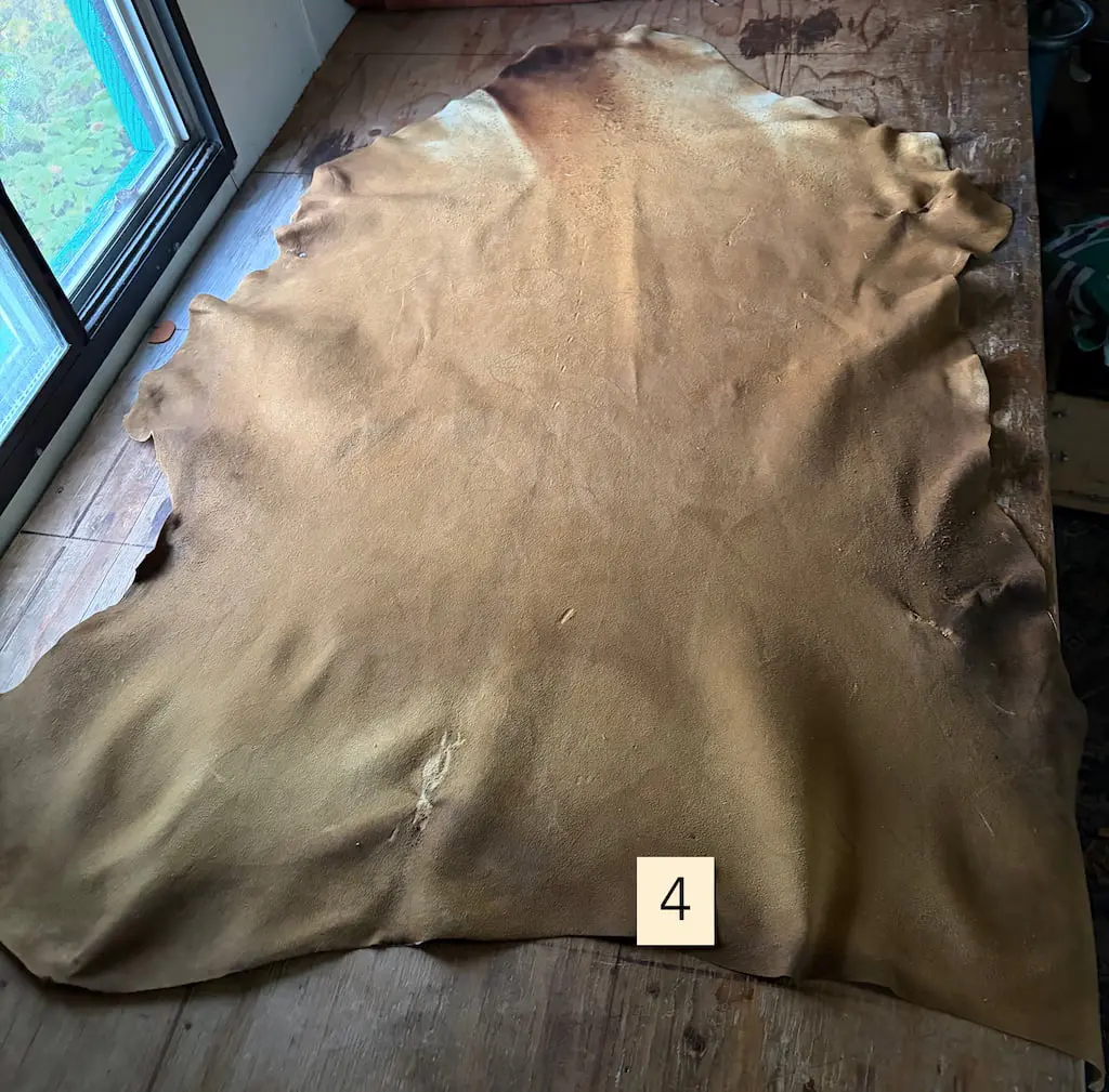 Brain Tanned Leather (Deer) - Image 2