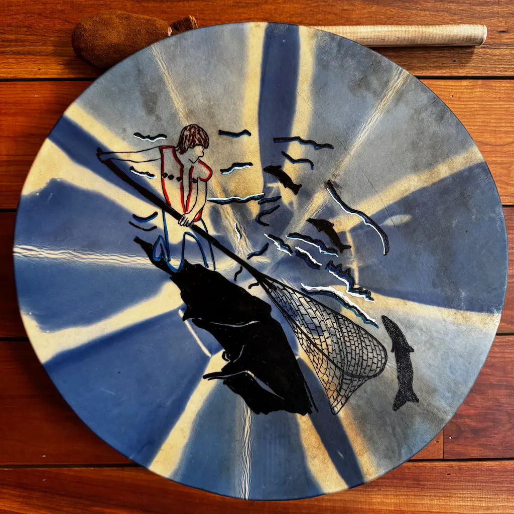 Art Work Hand Drums: In Stock - Image 15