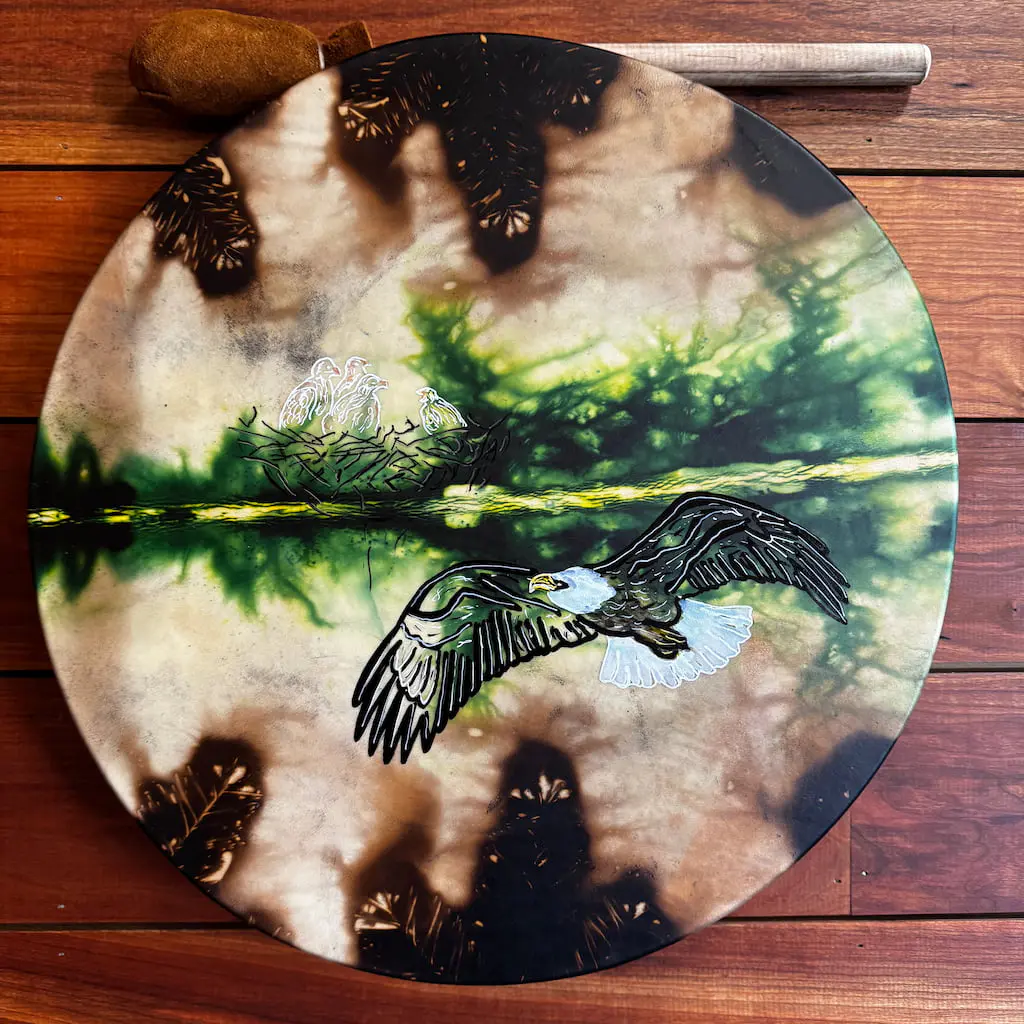 Art Work Hand Drums: In Stock - Image 13