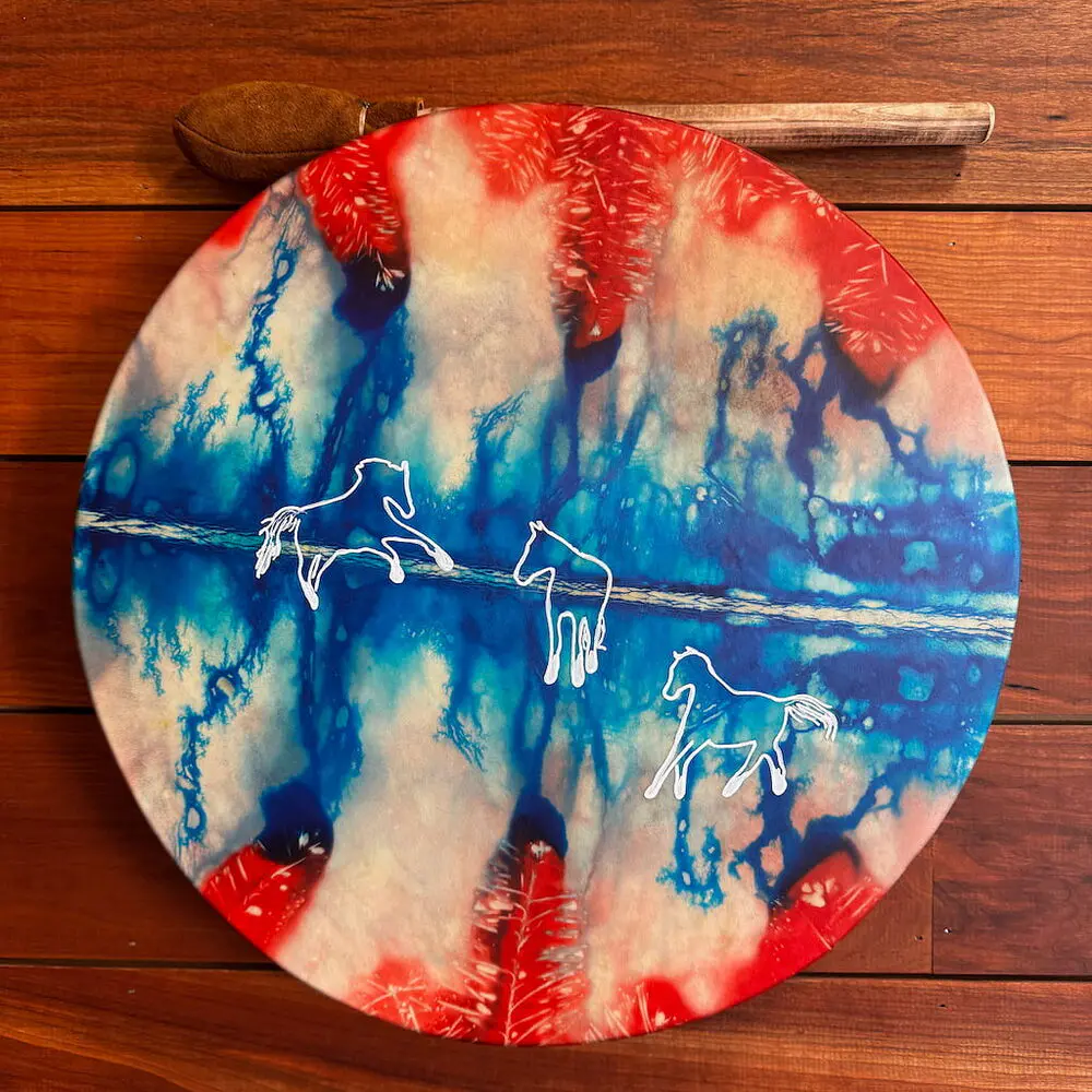 Art Work Hand Drums: In Stock - Image 11