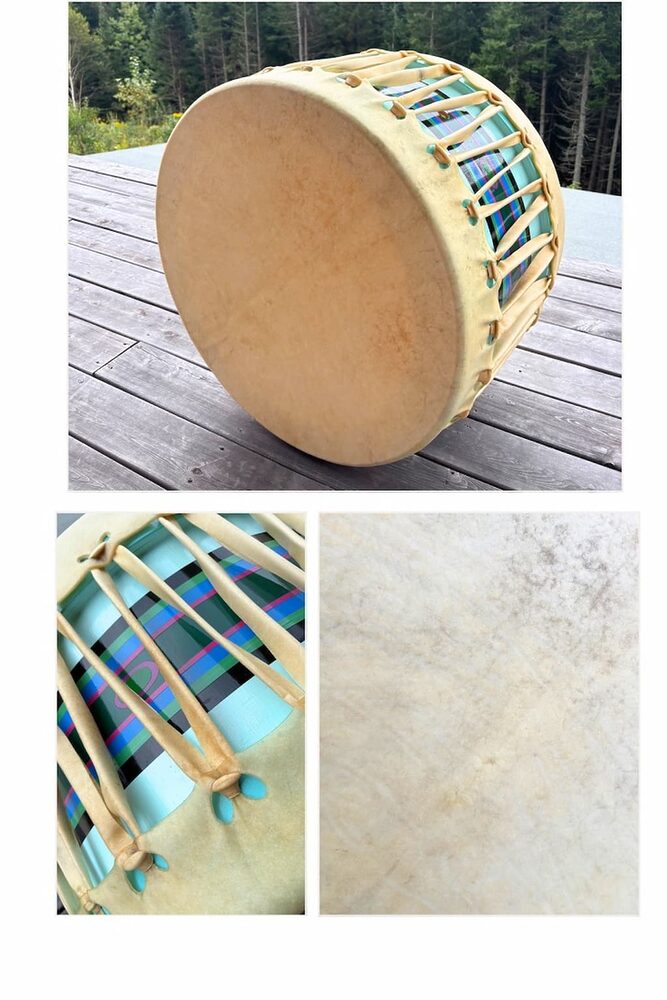 28 Ply Drum Turquiose frame with taping